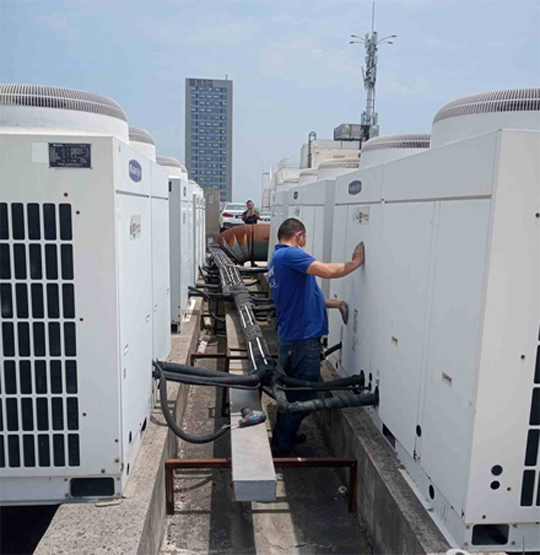 新县中央空调制热和不制冷系统维修方法